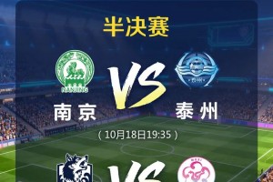宁泰通锡晋级“苏超”四强，半决赛将于18、19日举行